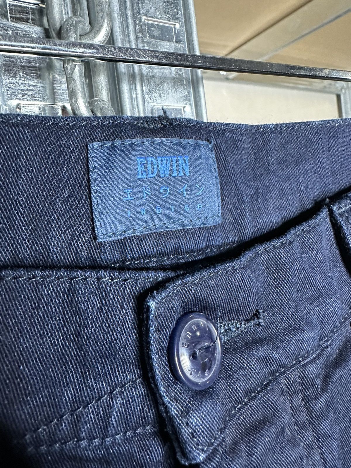 Edwin Edwin Indigo Cotton 55 Chino Pants Size 30x33 Size US 30 / EU 46 - 3 Thumbnail
