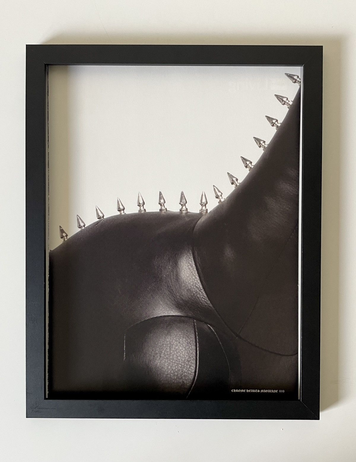 Chrome Hearts × Vintage Chrome Hearts Framed poster 9x11 Size ONE SIZE - 1 Thumbnail