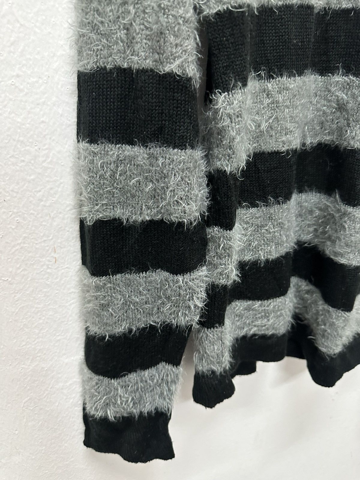 semanticdesign Semanticdesign Stripe Mohair Knitwear Size US L / EU 52-54 / 3 - 7 Thumbnail