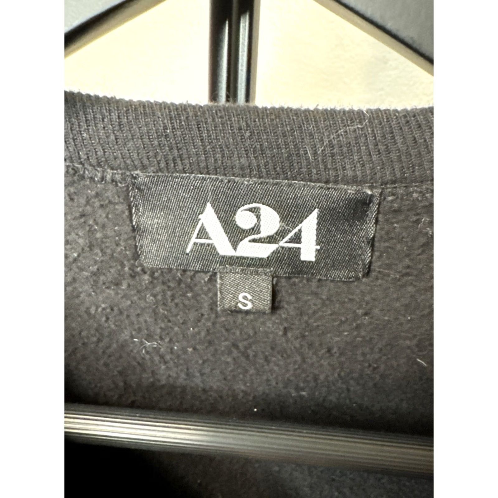 Vintage A24 Horror Movie Crewneck Sweatshirt Black Size S Adult Size US S / EU 44-46 / 1 - 7 Thumbnail