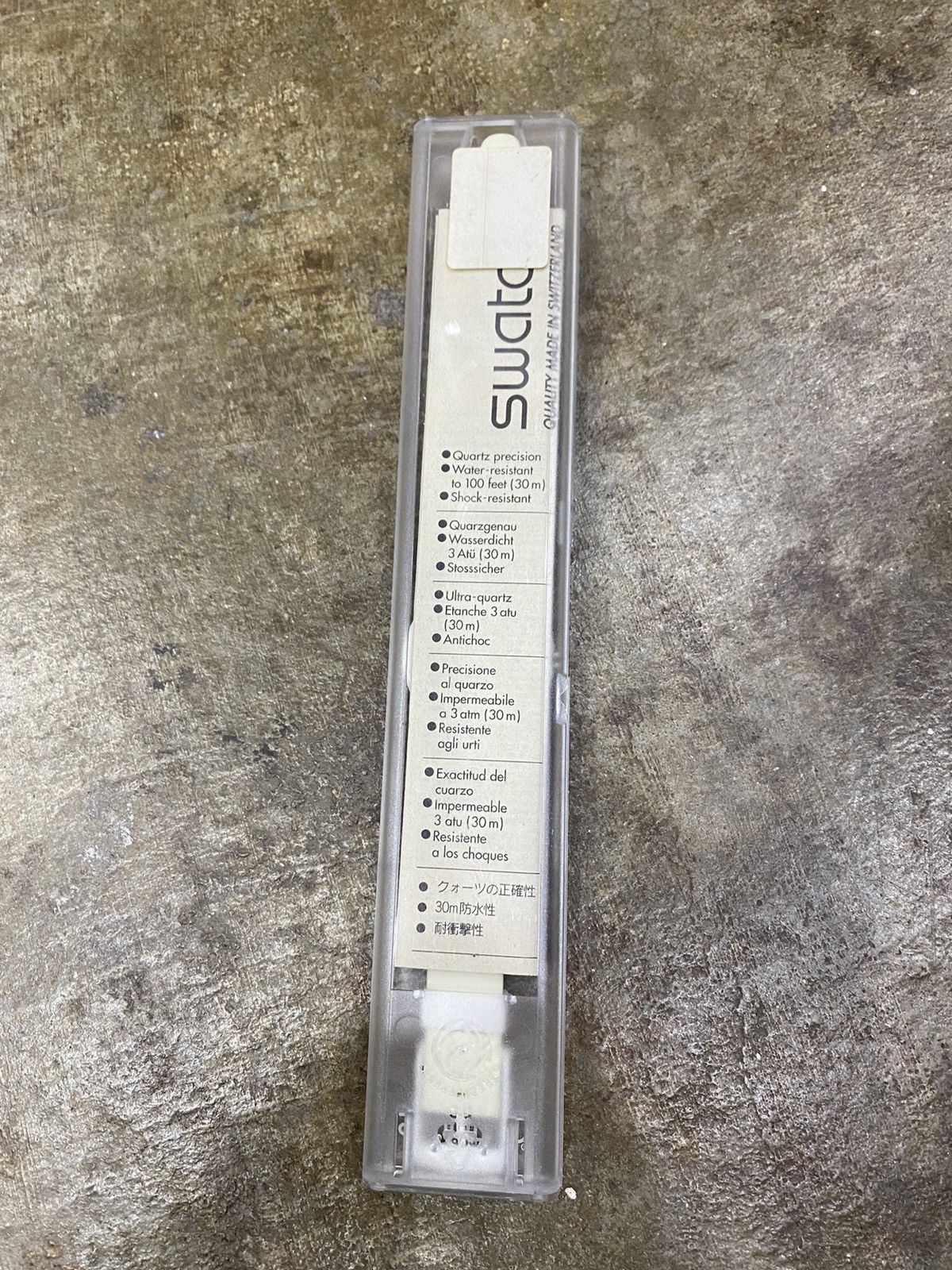 Swatch × Vintage Vintage 90s Swatch Black & white watch Size ONE SIZE - 5 Thumbnail