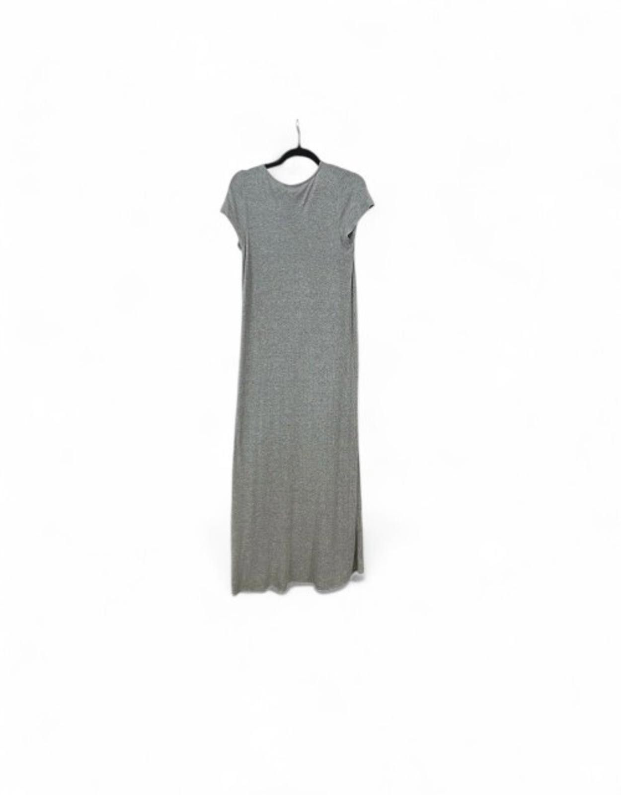 Nettleton RARE NYTT Kyree Gray Split Front Duster Maxi Top Artsy Size XS / US 0-2 / IT 36-38 - 2 Thumbnail
