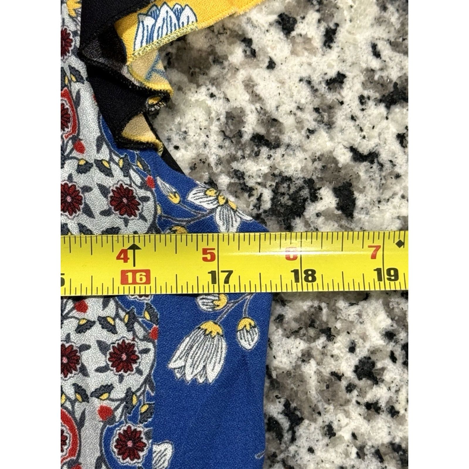 Alice + Olivia Alice + Olivia Daffodil Palace Scarf Pattern Mini Tie Neck Dress PS S/P Women Petite Multicolor Viscose Short Dress Men? Size S / US 4 / IT 40 - 6 Thumbnail
