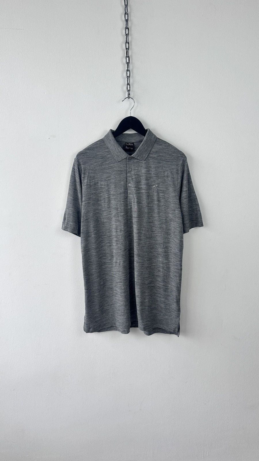 Other Fjörk Merino Wool Polo Shirt XL Heather Outdoor Golf Top Size US XL / EU 56 / 4 - 1 Thumbnail