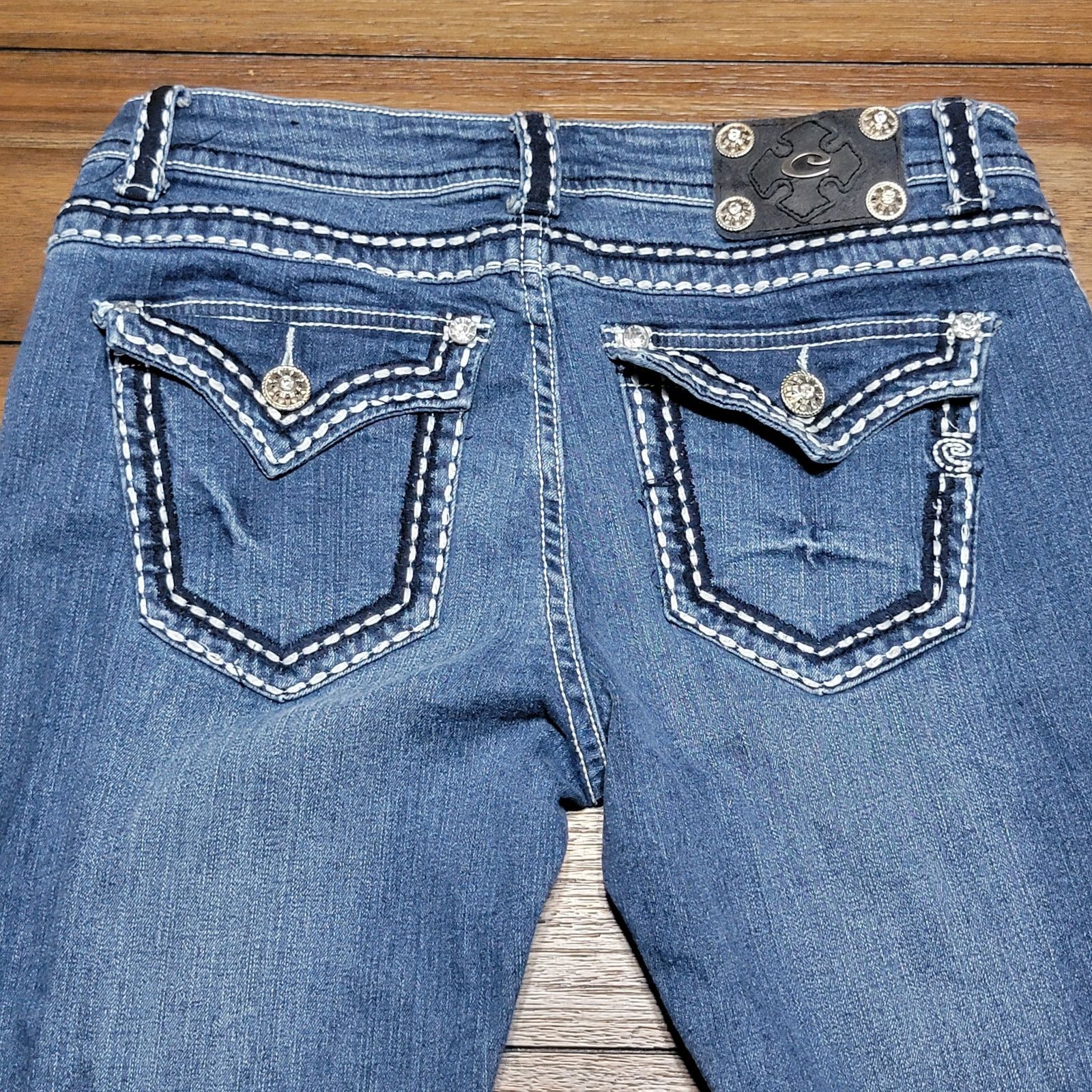 Other Clash Premium Denim Straight Jeans - Size 13 Size 32" / US 10 / IT 46 - 5 Thumbnail