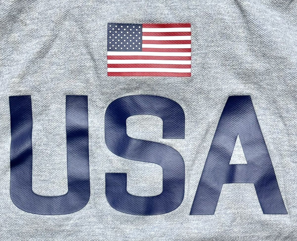 Polo Ralph Lauren × USA Olympics × Vintage 2016 Polo Ralph Lauren Rio De Janeiro Grey Shirt size XL Size US XL / EU 56 / 4 - 8 Thumbnail