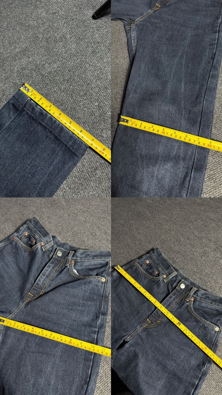 Cos Luxury 00s COS Straight Dark Wash Jeans Size 25 Minimalist Size 25" / US 0 / IT 36 - 19 Thumbnail