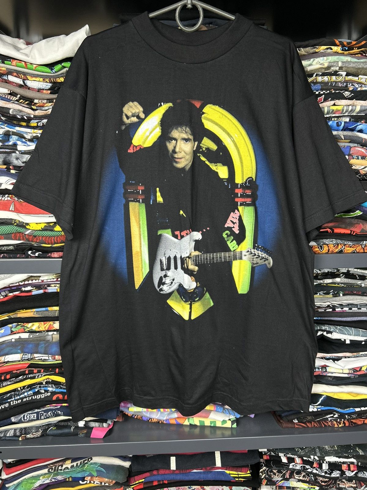 Band Tees × Vintage Vintage 90s Cliff Richard The Hit List Tour 1994 T shirt Size US L / EU 52-54 / 3 - 1 Thumbnail
