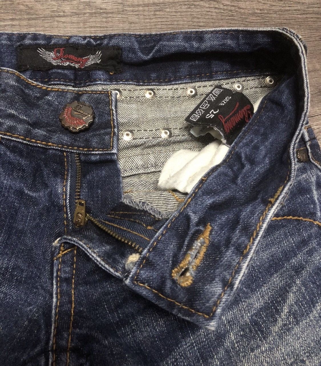 Japanese Brand Romany Denim Jeans like Hysteric Glamour design Size 28" / US 6 / IT 42 - 25 Thumbnail