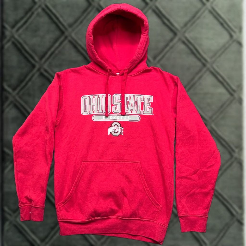 Russell Athletic Russell Athletic Ohio State Hoodie Mens S Red Pullover Sweatshirt Size S / US 4 / IT 40 - 1 Thumbnail