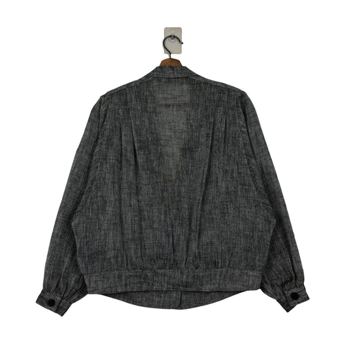Japanese Brand Vintage Chore Bike Bomber Jacket Double Breast Issey Miyake Size US M / EU 48-50 / 2 - 9 Thumbnail