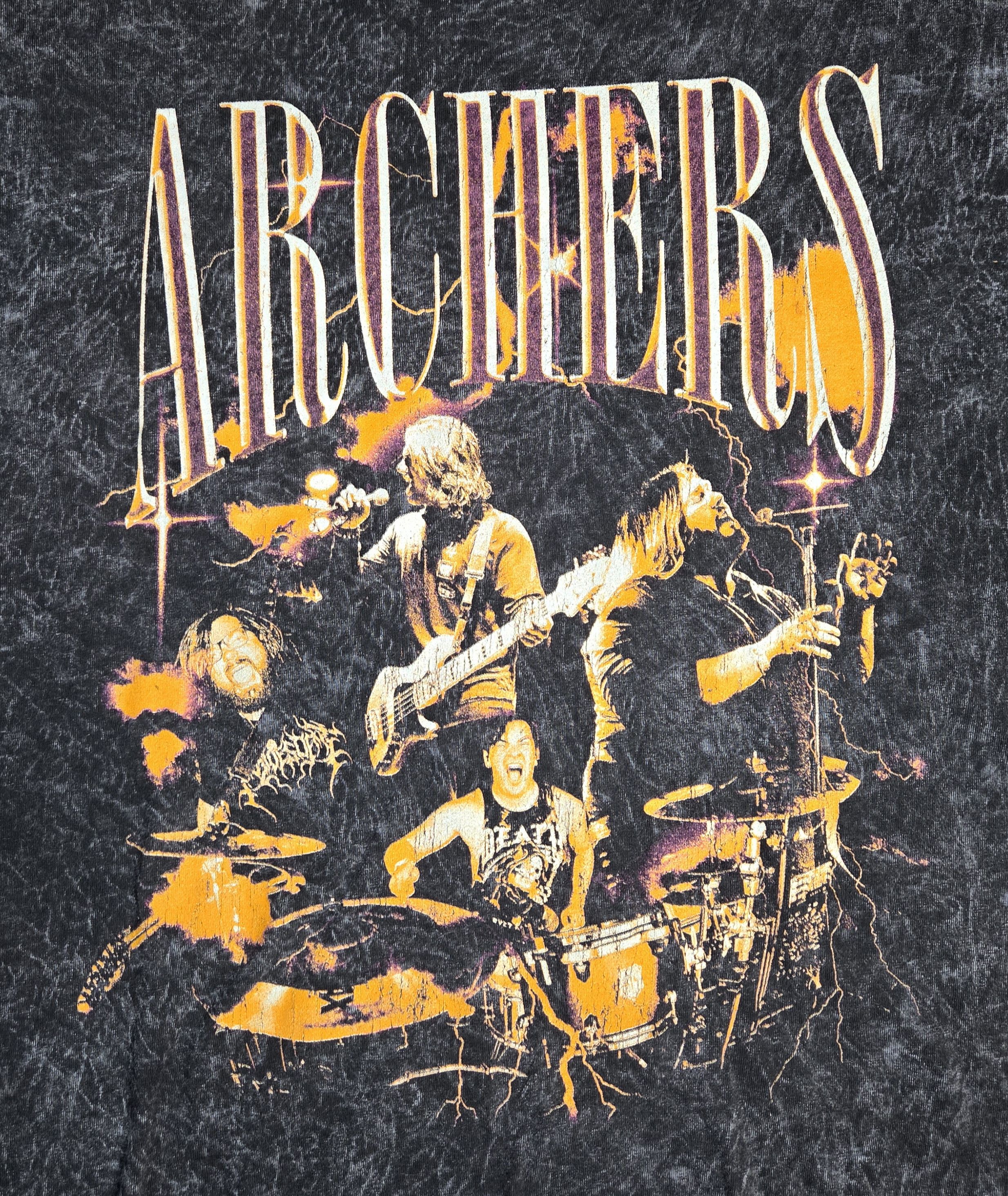 Other Archers Winter Tour 2024 Acid Wash Graphic Band Tee 2XL Size US XXL / EU 58 / 5 - 3 Thumbnail