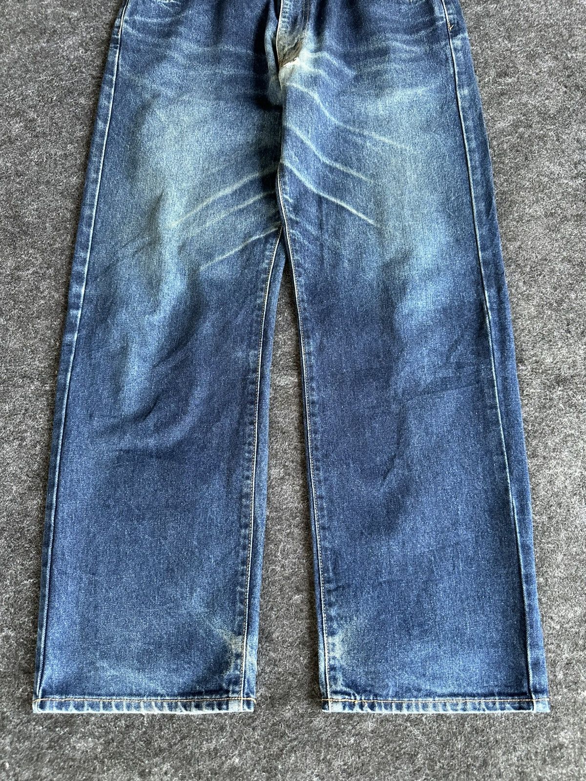 Uniqlo Vintage 80s Unique Clothing Warehouse Denim W31 D520 Size US 31 - 2 Thumbnail