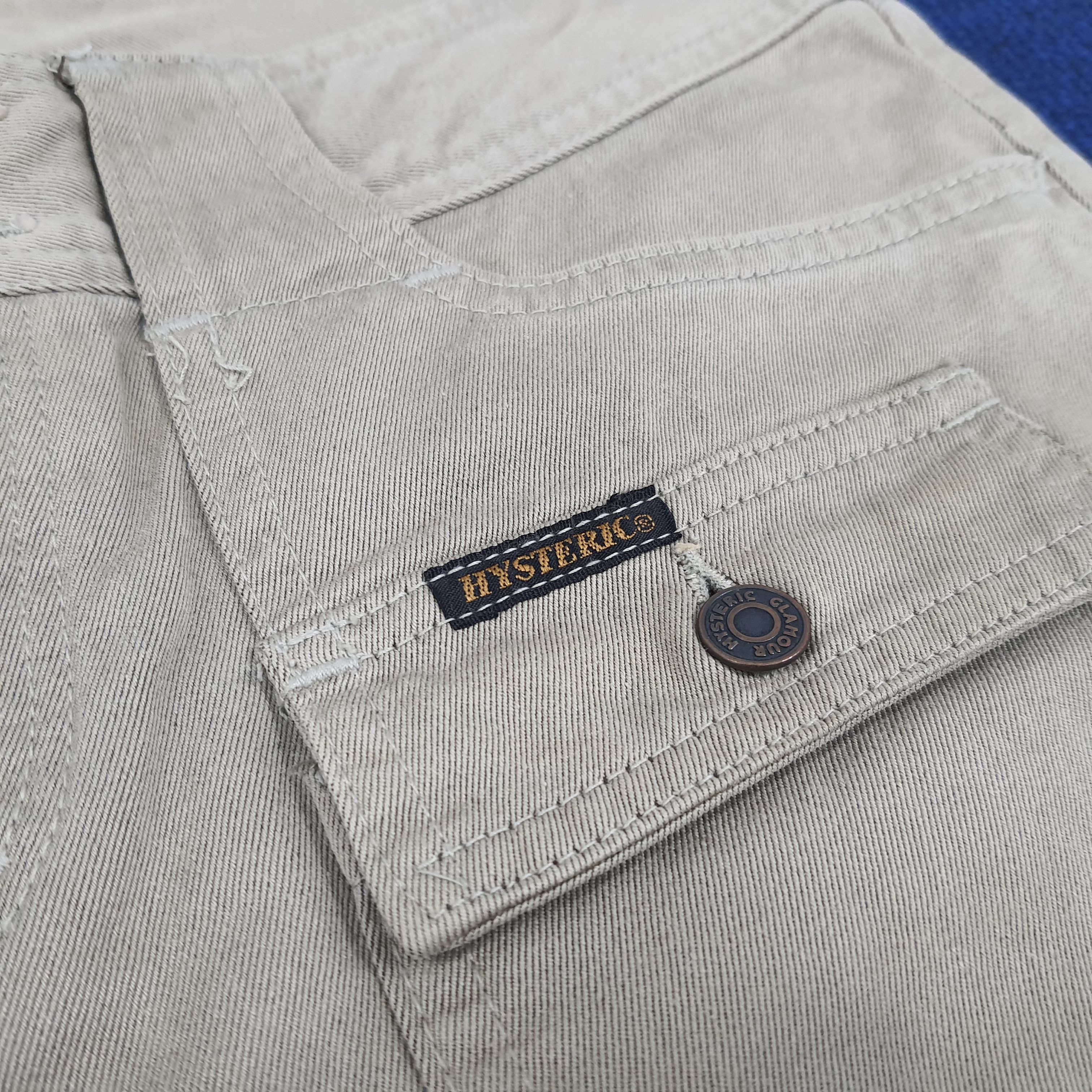 Hysteric Glamour × Japanese Brand × Vintage Vintage Hysteric Glamour Boot Cut Custom Logo Pants Size 27" / US 4 / IT 40 - 3 Thumbnail