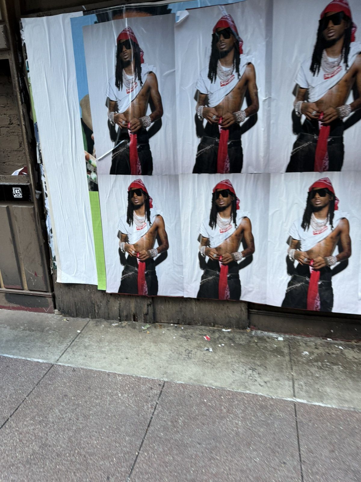 Supreme Supreme Playboi Carti Promotional Poster Size ONE SIZE - 4 Thumbnail