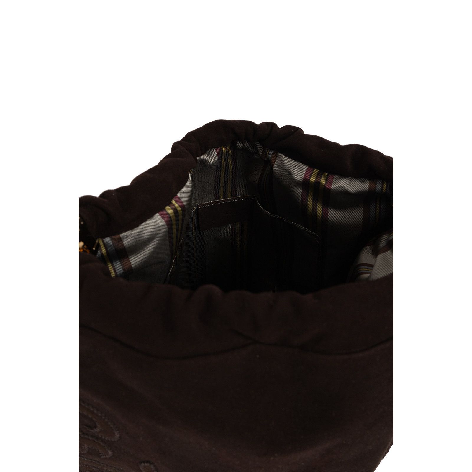 Etro ETRO Kalispera Large Brown Suede Shoulder Bag New & Authenti Size ONE SIZE - 4 Thumbnail