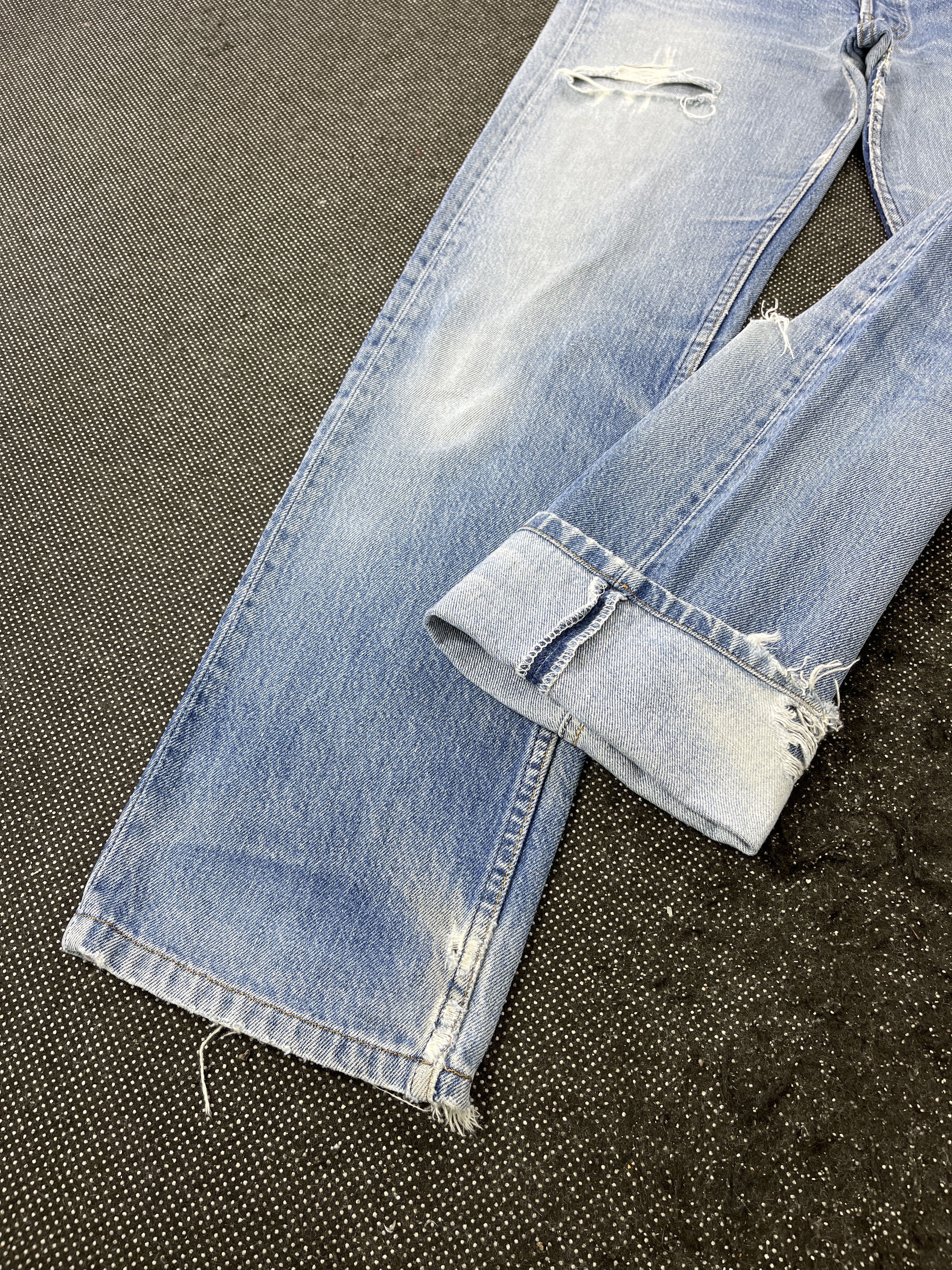Levi's 90's Vintage Levis 501 Distressed Jeans- Jk07 Size US 28 / EU 44 - 9 Thumbnail