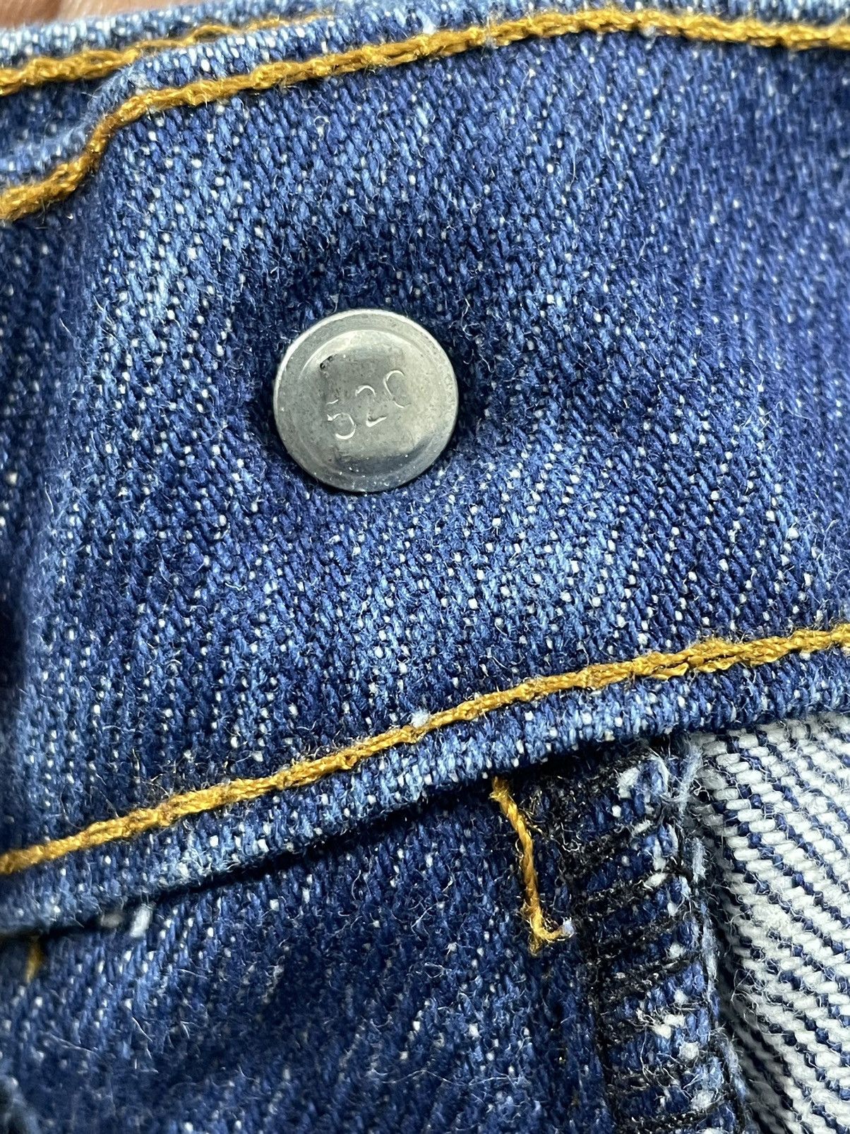 Levi's Levis Vintage 70s With Leather Patch & Tag Wide Leg Size US 35 - 10 Thumbnail