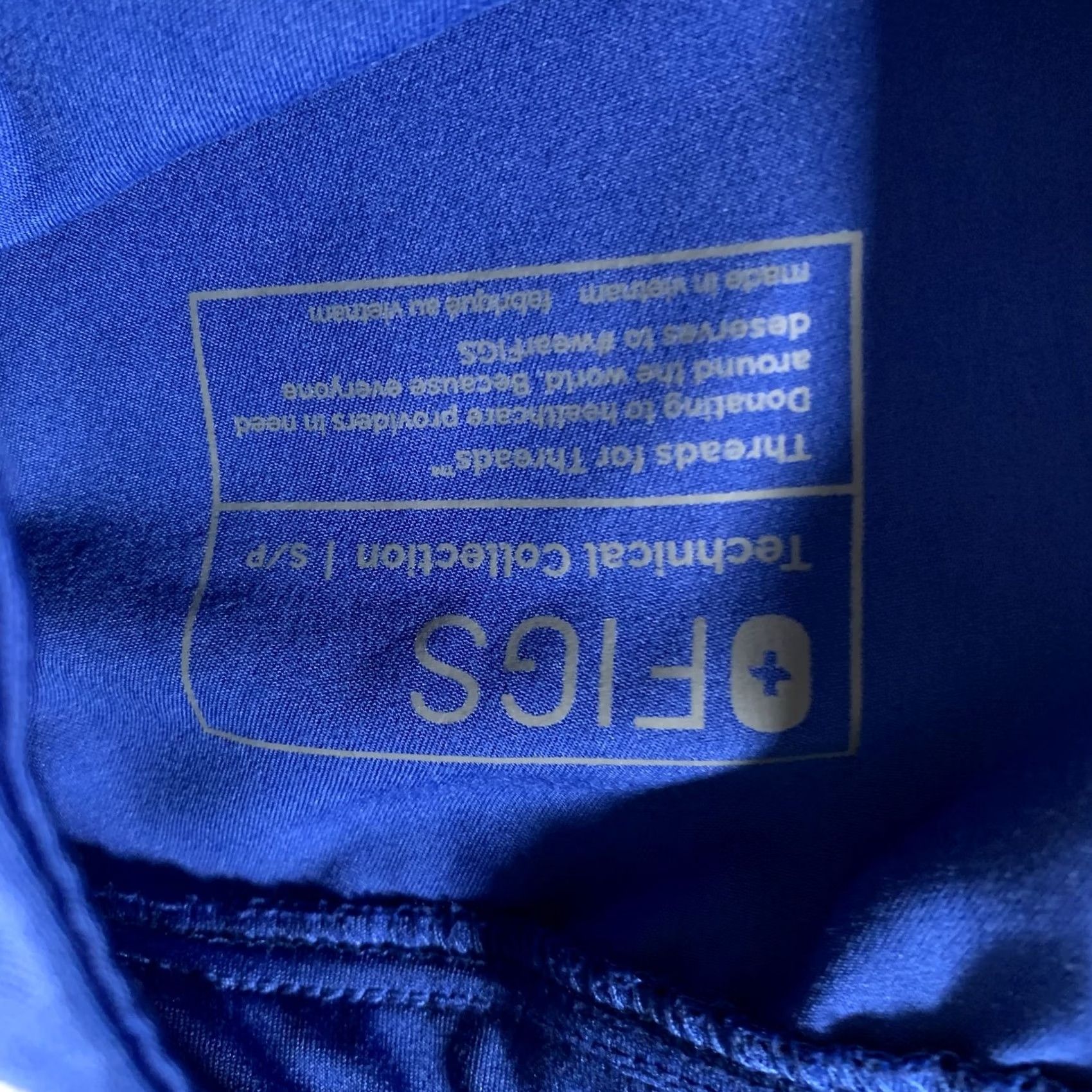 Vintage Figs Technical Collection Pants Mens Small Blue Jogger Workwear Casual Size US 29 - 6 Thumbnail