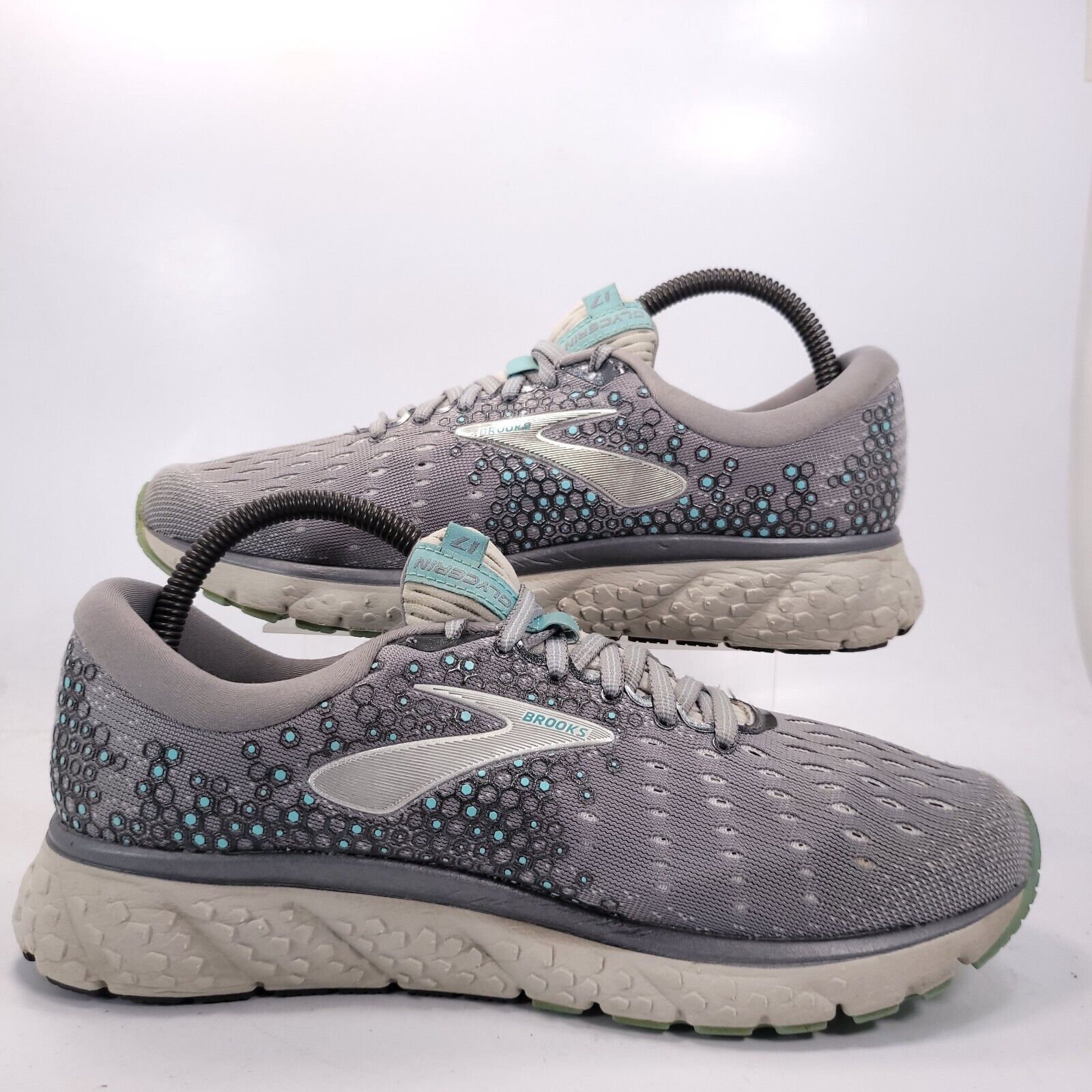Brooks Brooks Glycerin 17 Shoe Women Size 8.5 1202831B070 Gray Blue Size US 8.5 / IT 38.5 - 6 Thumbnail