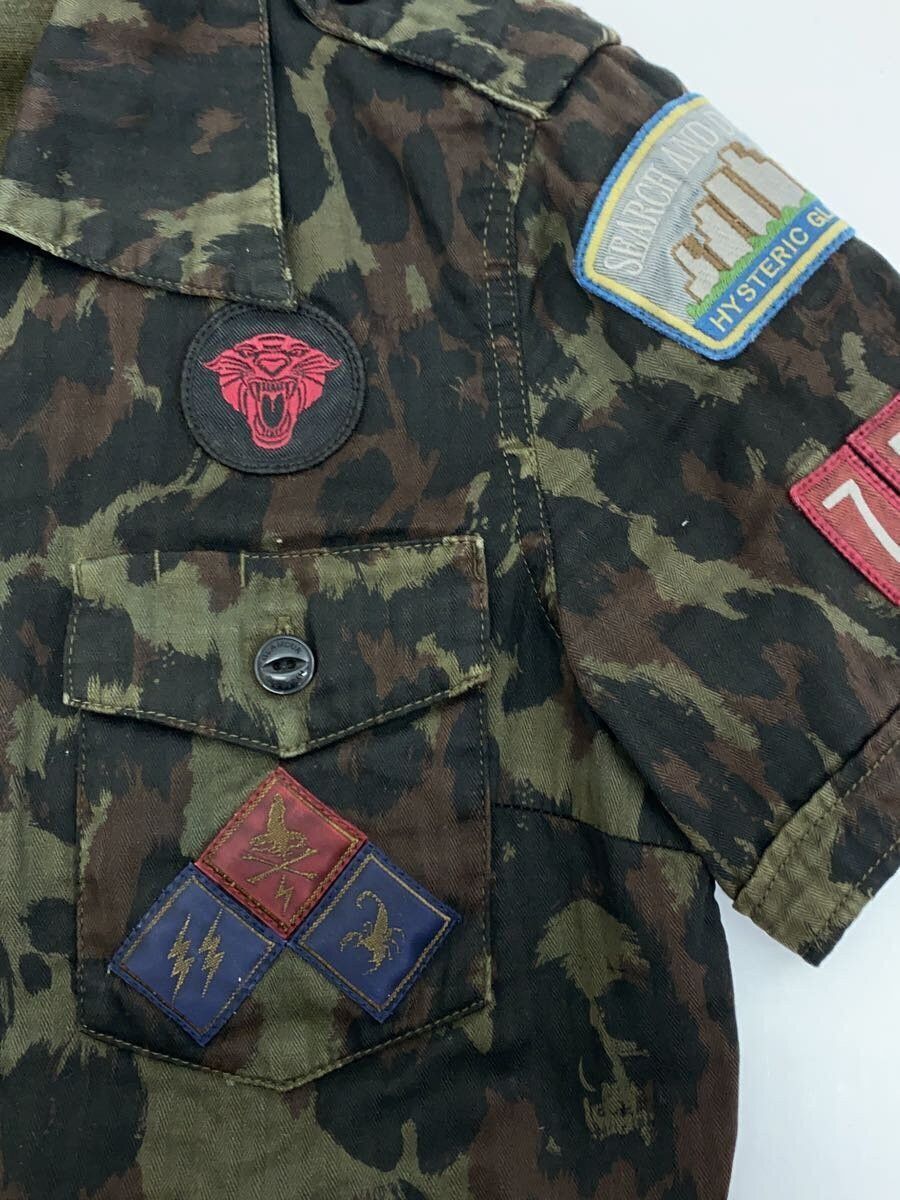Hysteric Glamour Hysteric Glamour Cotton Short Sleeve Shirt Khaki Size US S / EU 44-46 / 1 - 9 Thumbnail