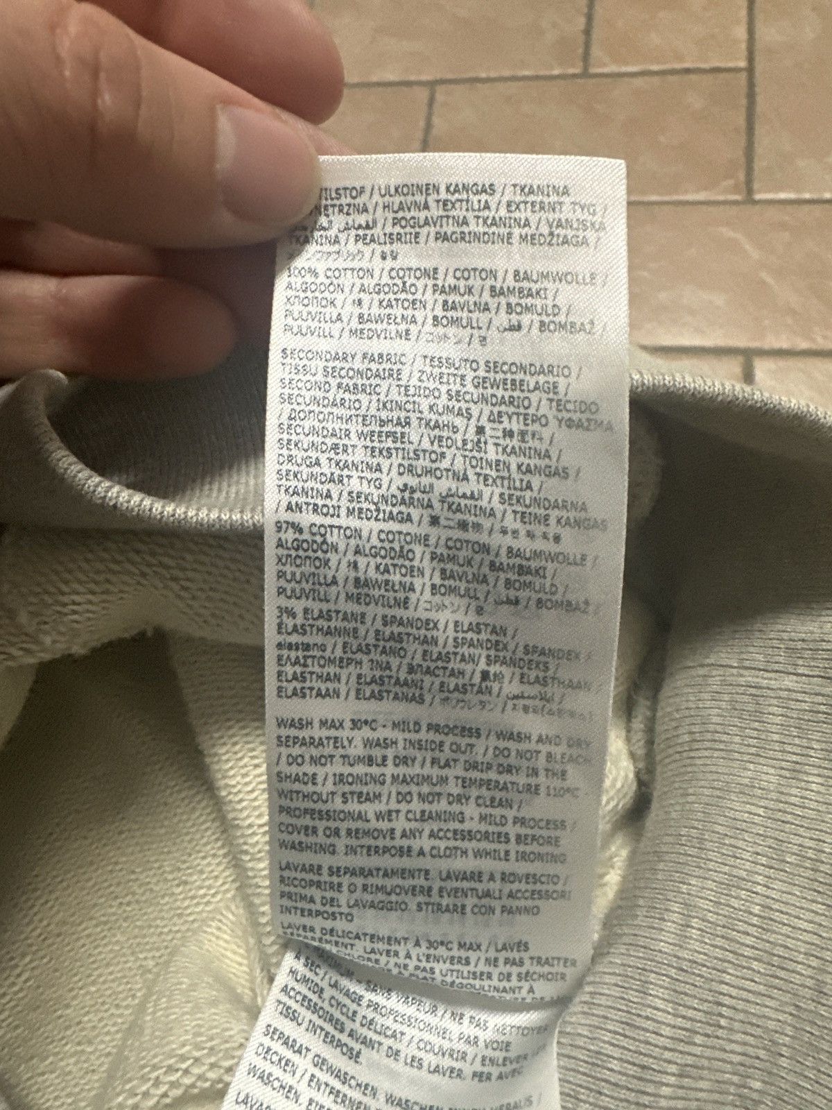 Maison Margiela Maison Margiela Logo Sweatshirt Size US S / EU 44-46 / 1 - 12 Thumbnail