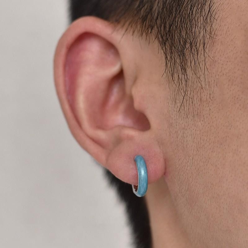 Jewelry × Sterling Silver Matchless Earrings One Pairs Chrome Jewelry Size ONE SIZE - 2 Thumbnail