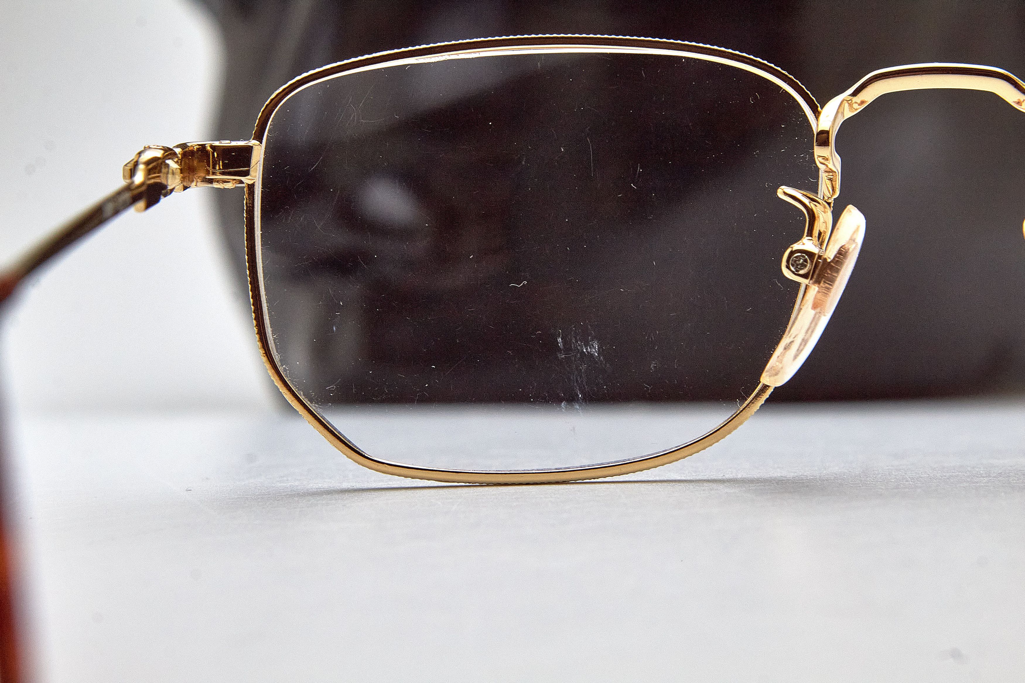 Vintage Old Money CUSTOM ORDER Gold Rectangular Quiet Lux Specs Size ONE SIZE - 9 Thumbnail
