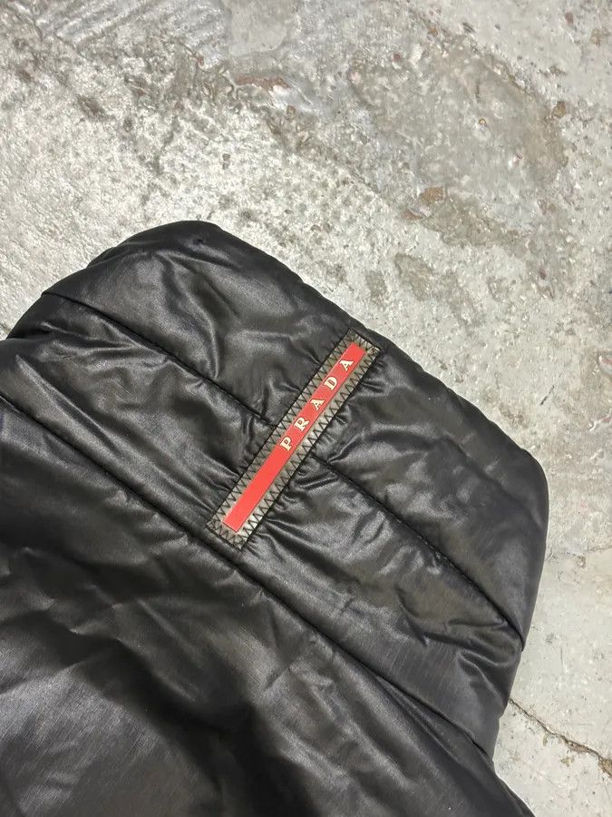 Prada AW2009 Prada Black Nylon Quilted Puffer Jacket Size US M / EU 48-50 / 2 - 7 Thumbnail