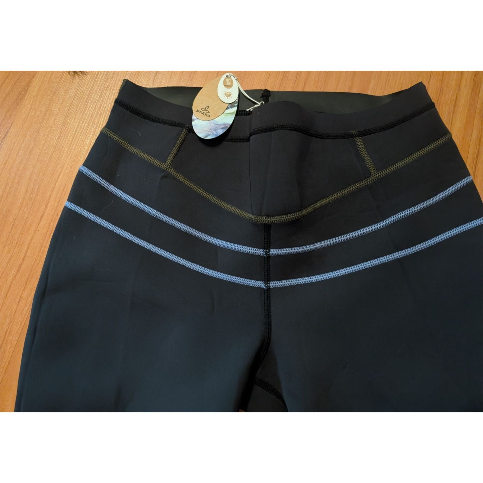 Prana NEW PRANA Ara Swim Tights Black LARGE NWT Size L / US 10 / IT 46 - 5 Thumbnail