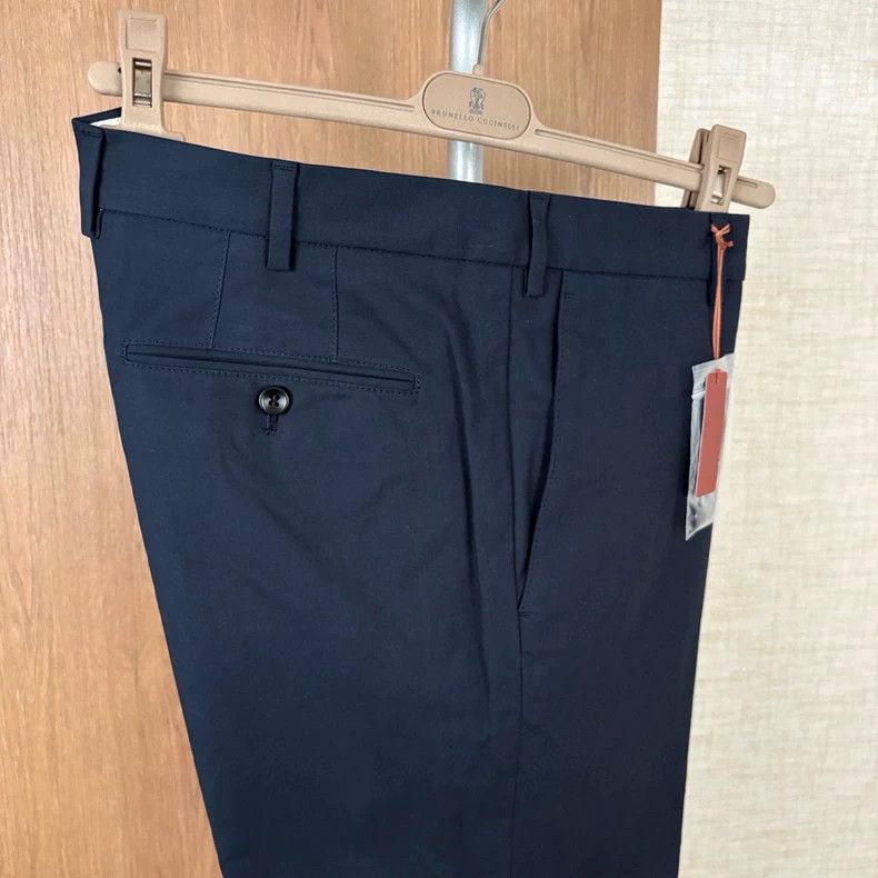 Loro Piana LORO PIANA Spring cotton casual pants Size US 36 / EU 52 - 6 Thumbnail