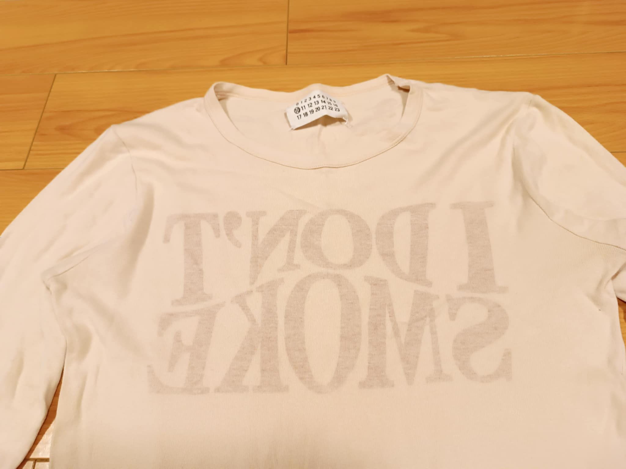 Maison Margiela Maison Margiela AW2006 ‘I Don’t Smoke’ Longsleeve Shirt Size US M / EU 48-50 / 2 - 3 Thumbnail