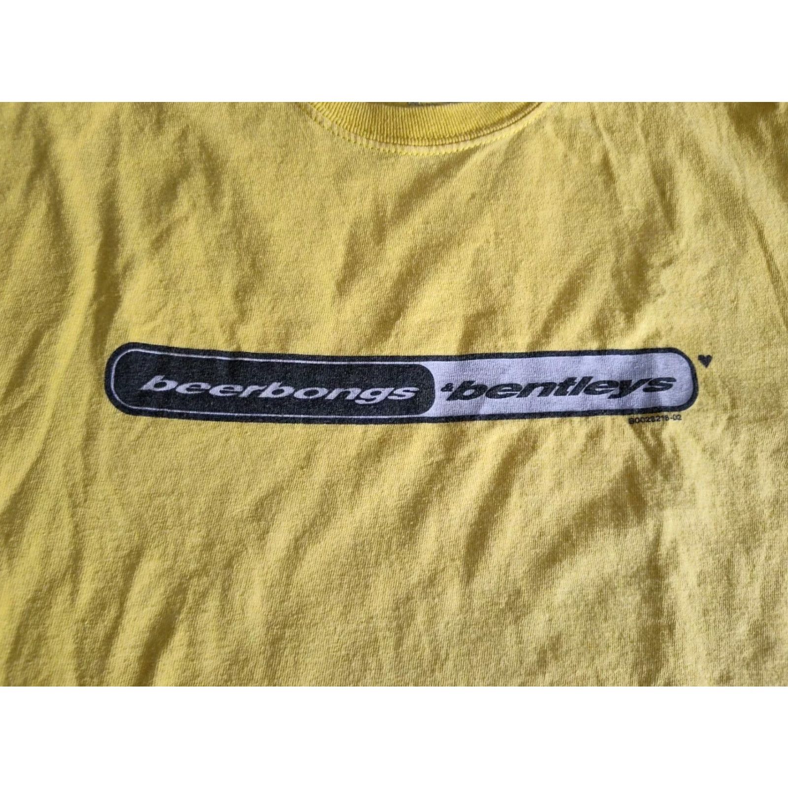 Vintage Post Malone Beerbongs & Bentleys T-Shirt Adult Medium Yellow Music Graphic Mens Size US M / EU 48-50 / 2 - 2 Thumbnail
