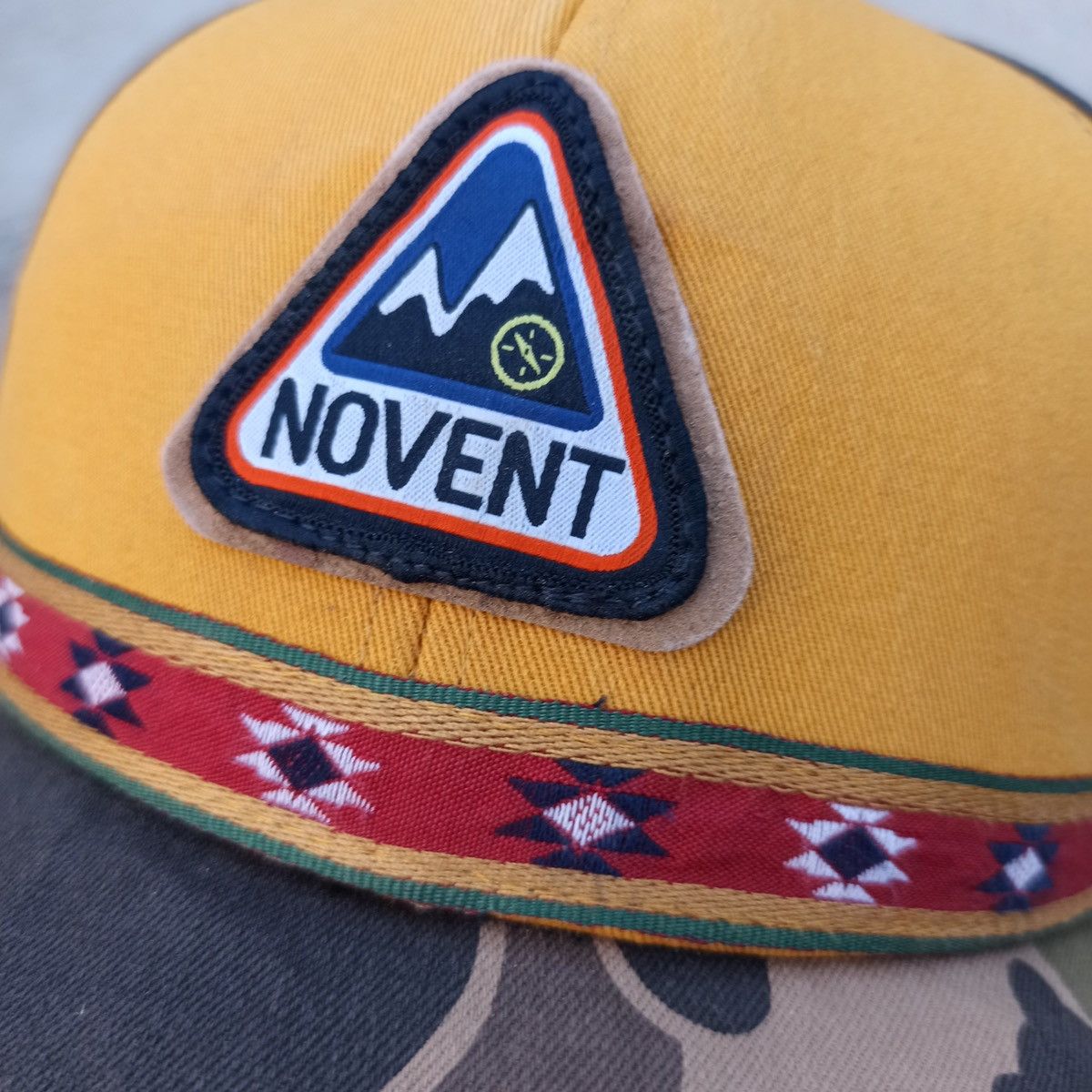 Native Camp hat Novent flexible and short brim Size ONE SIZE - 3 Thumbnail