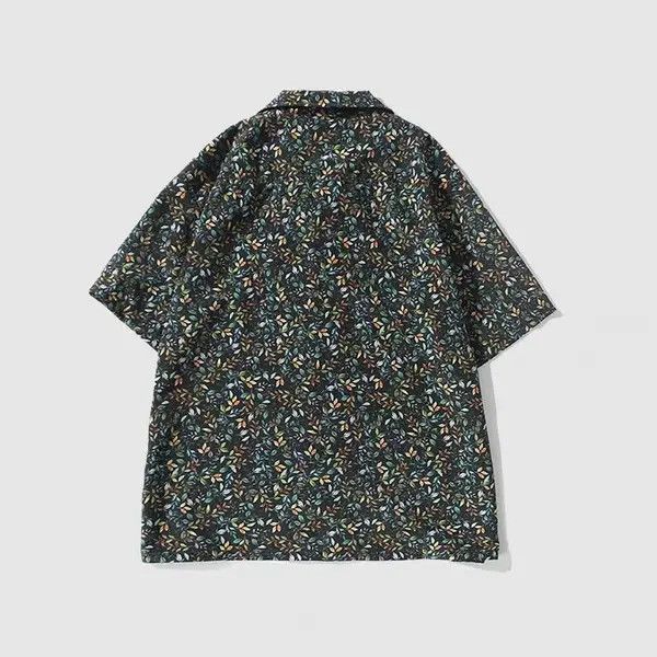 VIBE Summer Fashion Casual Leaf Floral Shirt Size US L / EU 52-54 / 3 - 2 Thumbnail