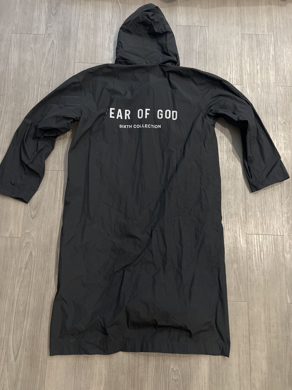 Fear of God Fear of God Sixth Collection long rain coat | Grailed
