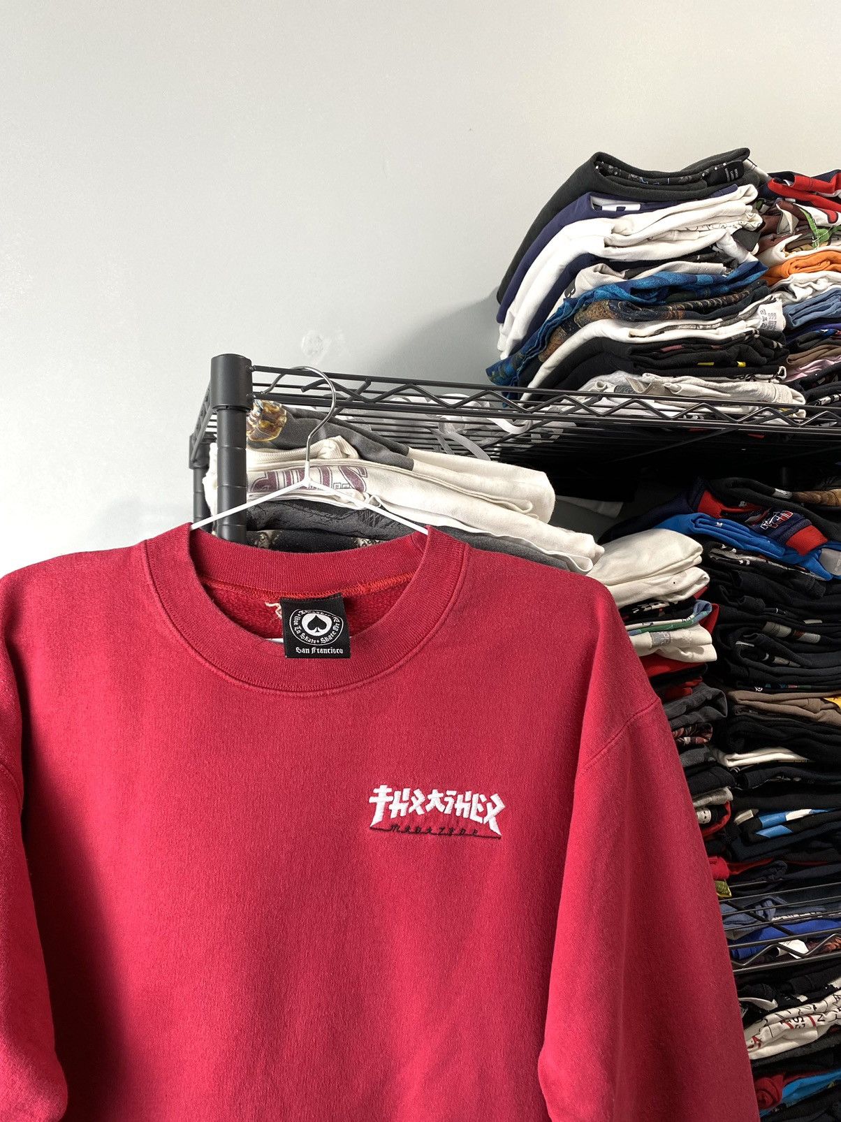 Hook-Ups 00’s Vintage Thrasher Magazine Japan Sweatshirt Size US S / EU 44-46 / 1 - 2 Thumbnail