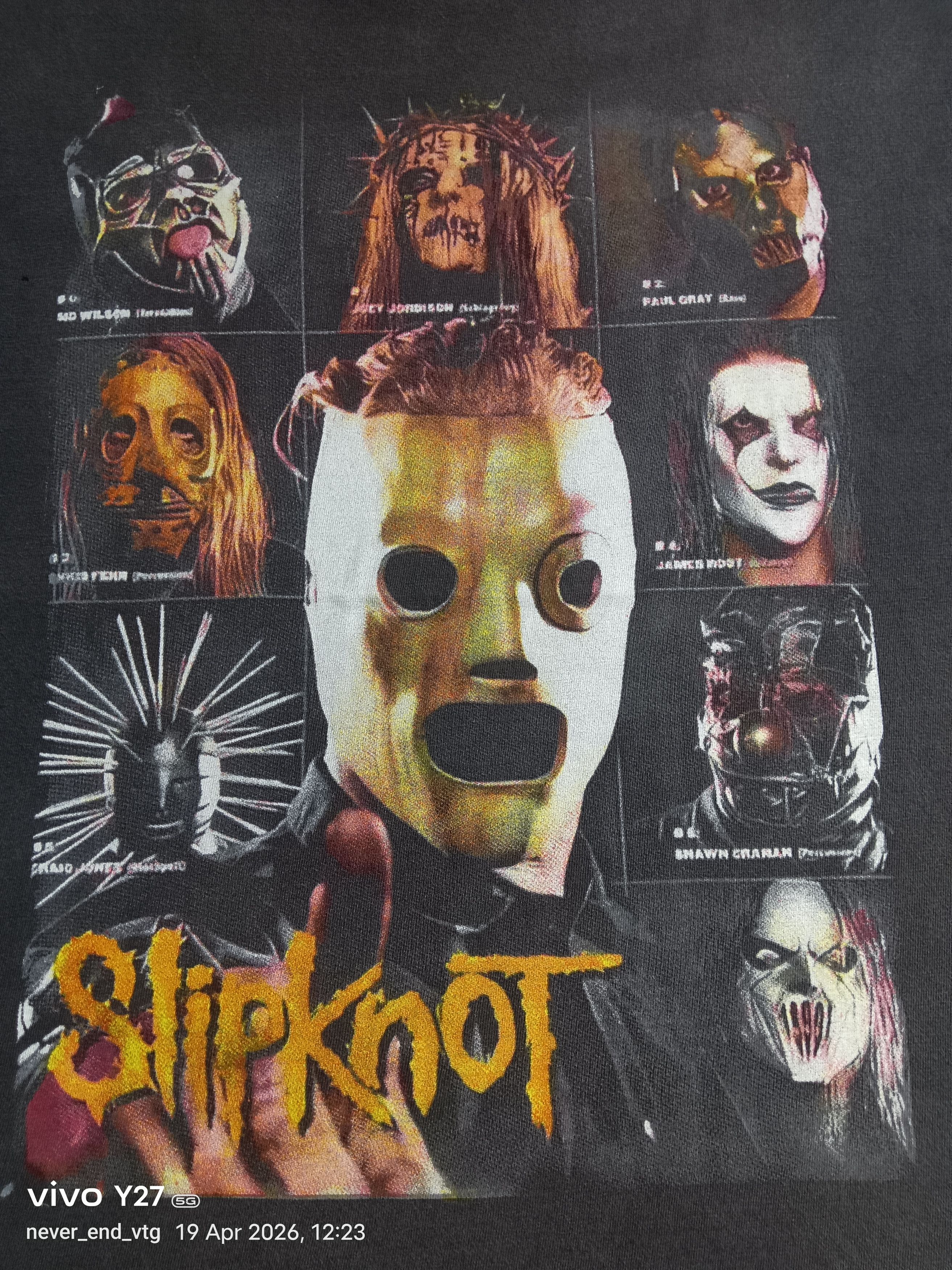 Band Tees Slipknot Size US XL / EU 56 / 4 - 4 Thumbnail