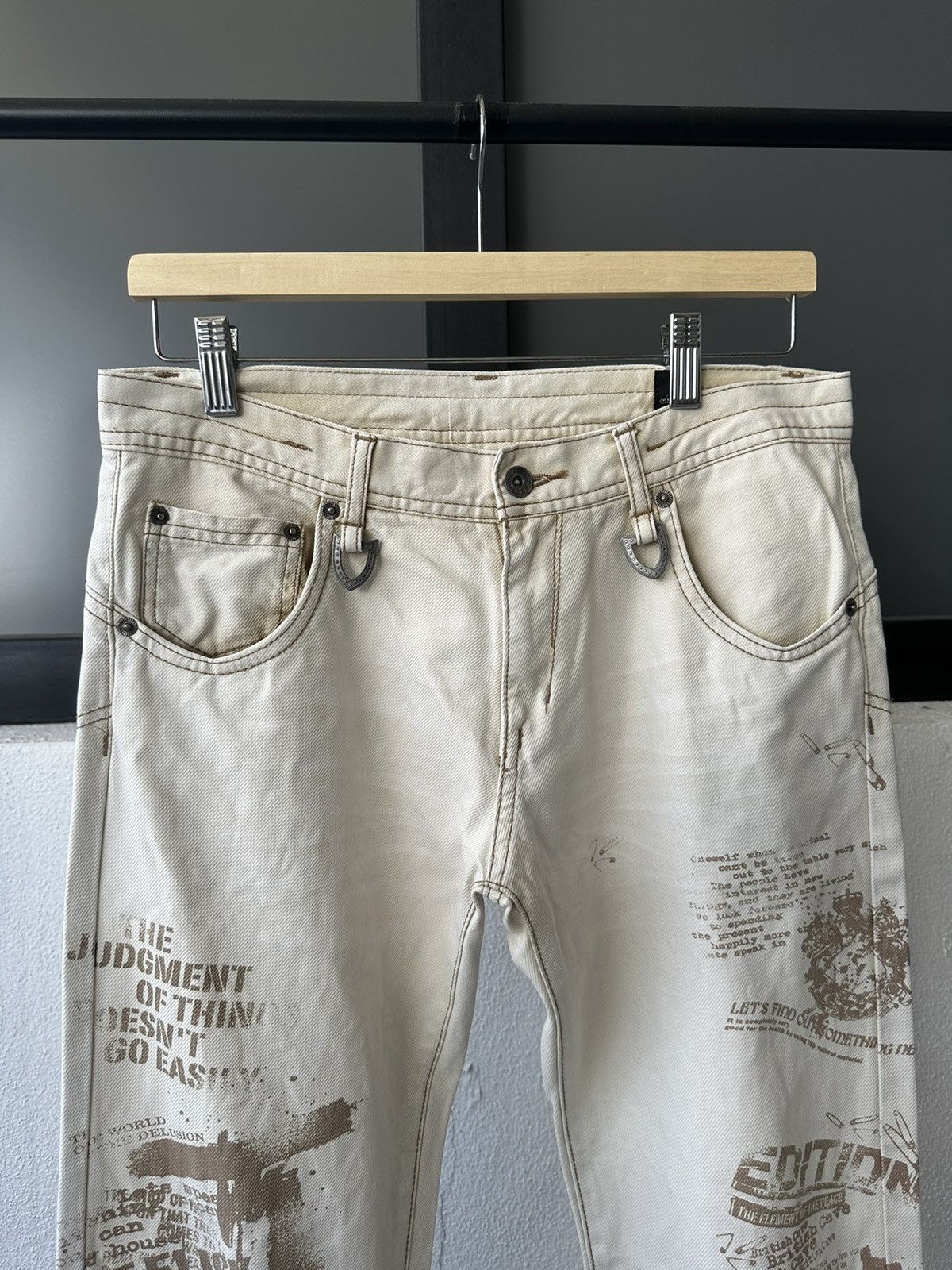 semanticdesign 2010’s Semantic Design Japan poem statement jeans Size US 31 - 17 Thumbnail