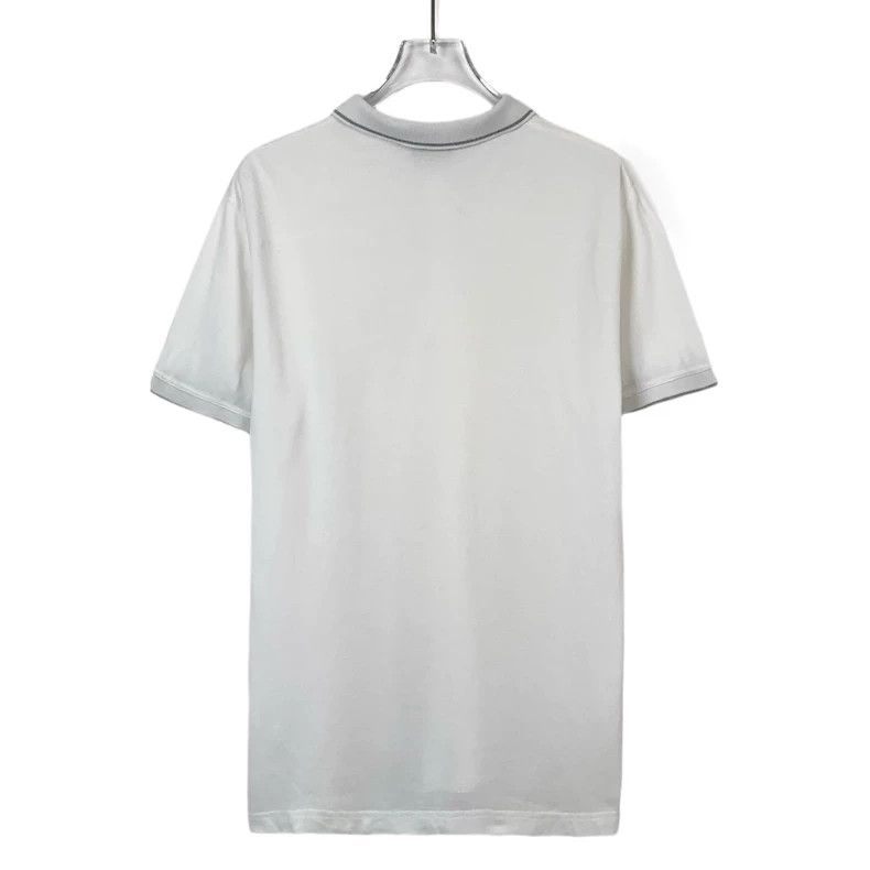 Dior Dior White little bee embroidered round-neck cotton short-s Size US M / EU 48-50 / 2 - 2 Thumbnail