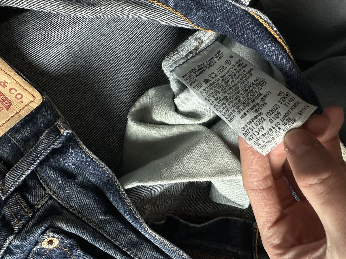 Levi's 🚨Vintage 90s Levis Jeans 751 LEGEND y2k Light Wash Denim Size US 32 / EU 48 - 8 Thumbnail