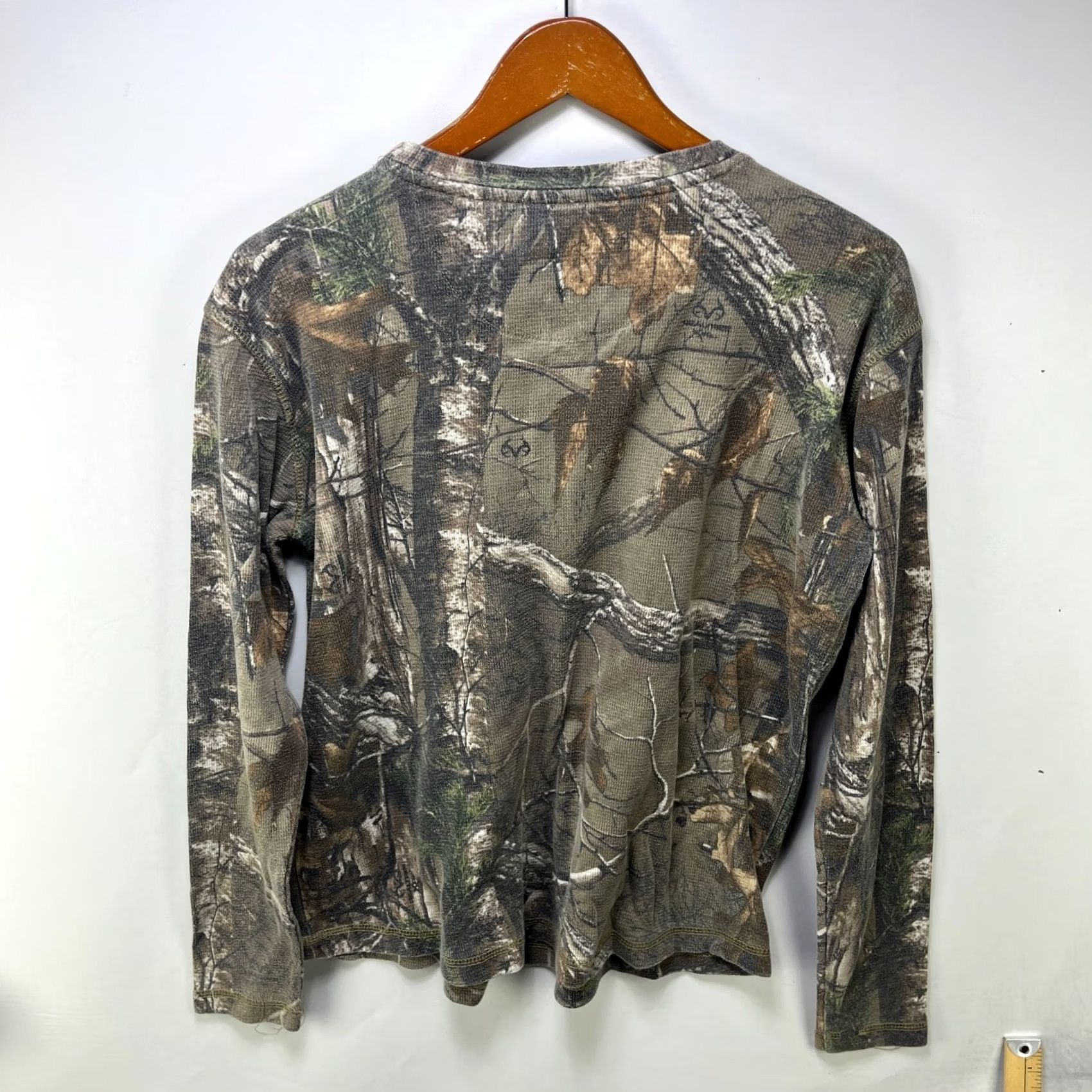 Realtree Vintage Realtree Camo Thermal Waffle Knit Shirt M Size US M / EU 48-50 / 2 - 7 Thumbnail