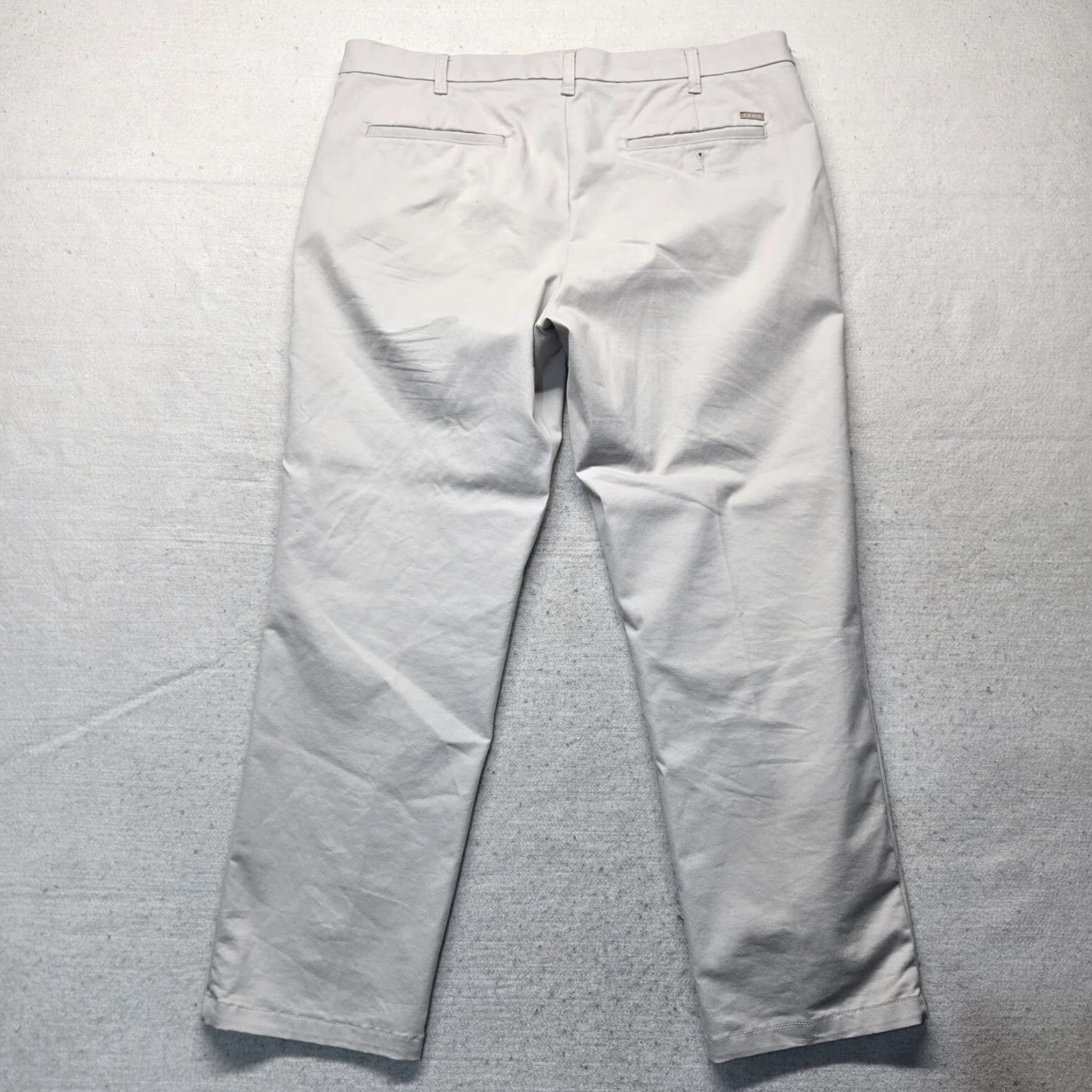 Izod IZOD Pants Khakis Beige 38x30 Adult Men Size Beige Khaki Straight Inseam 30 Men's Pants Size US 38 / EU 54 - 8 Thumbnail