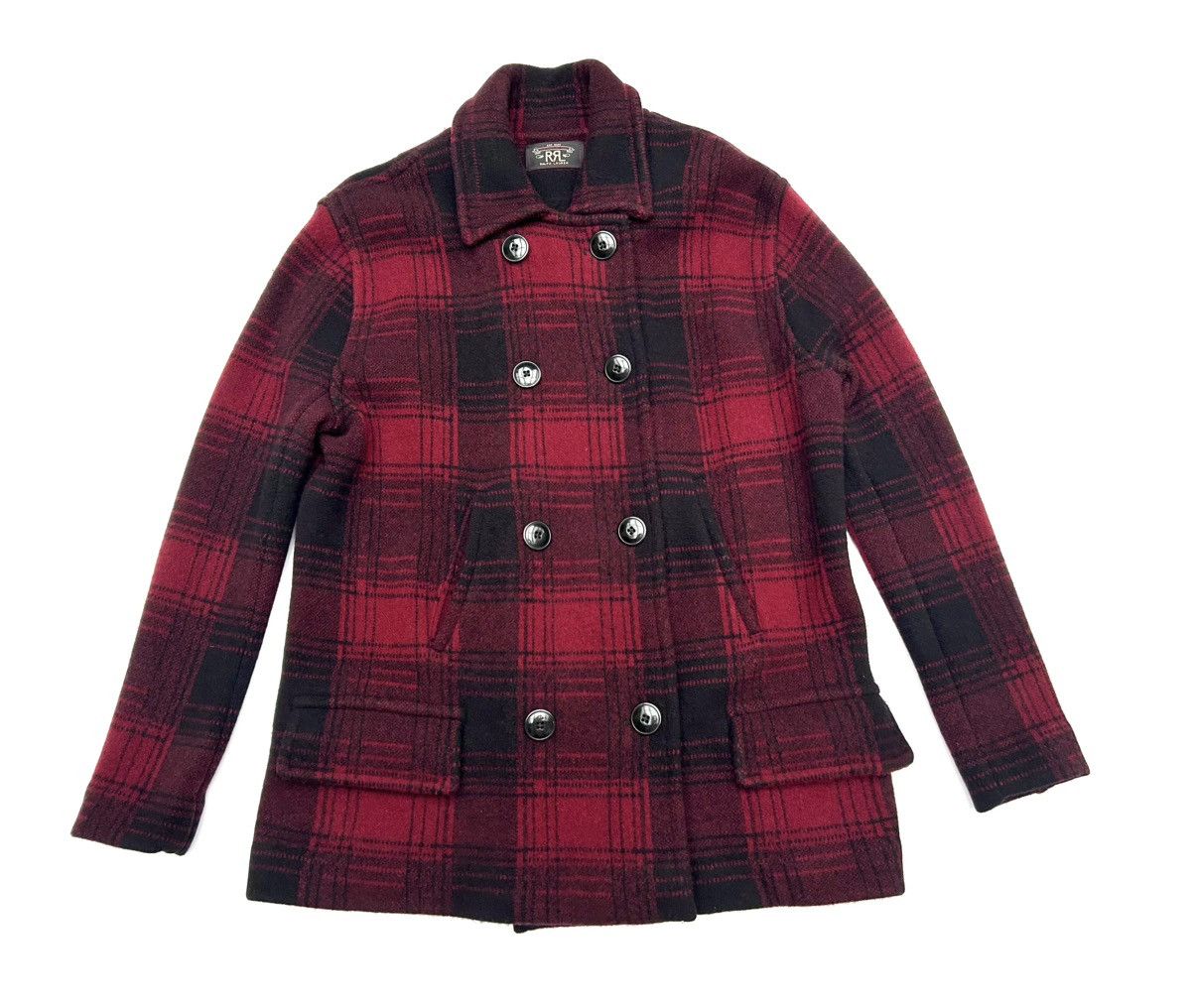 RRL Double RL Women’s Wool Plaid Sport Coat