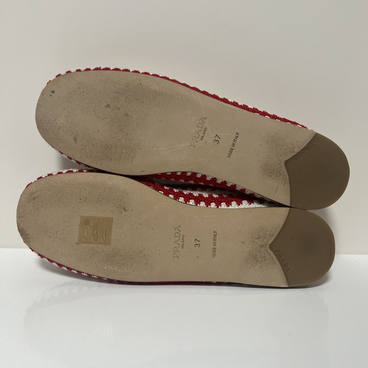 Prada Prada Crochet Ballet Flat Loafer Size US 6 / IT 36 - 8 Thumbnail