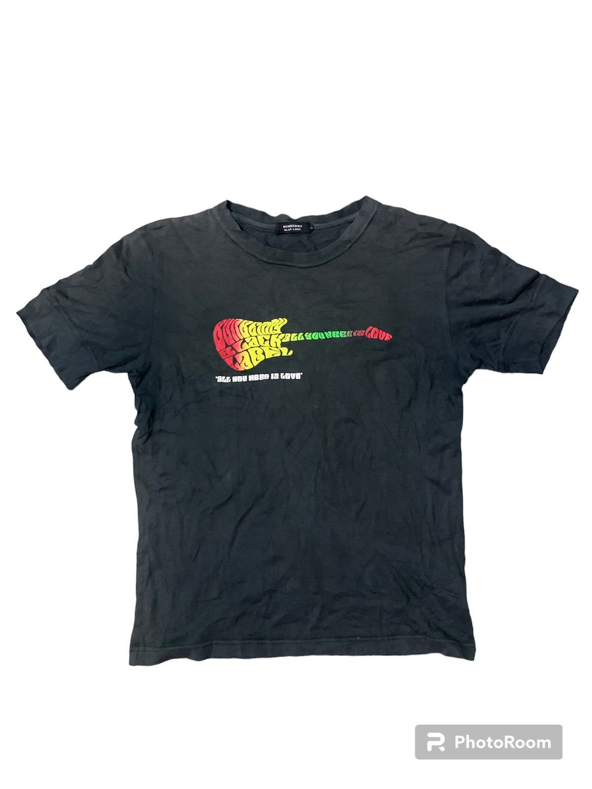Burberry Burberry Black Label All You Need Is Love Tee Size US M / EU 48-50 / 2 - 1 Thumbnail