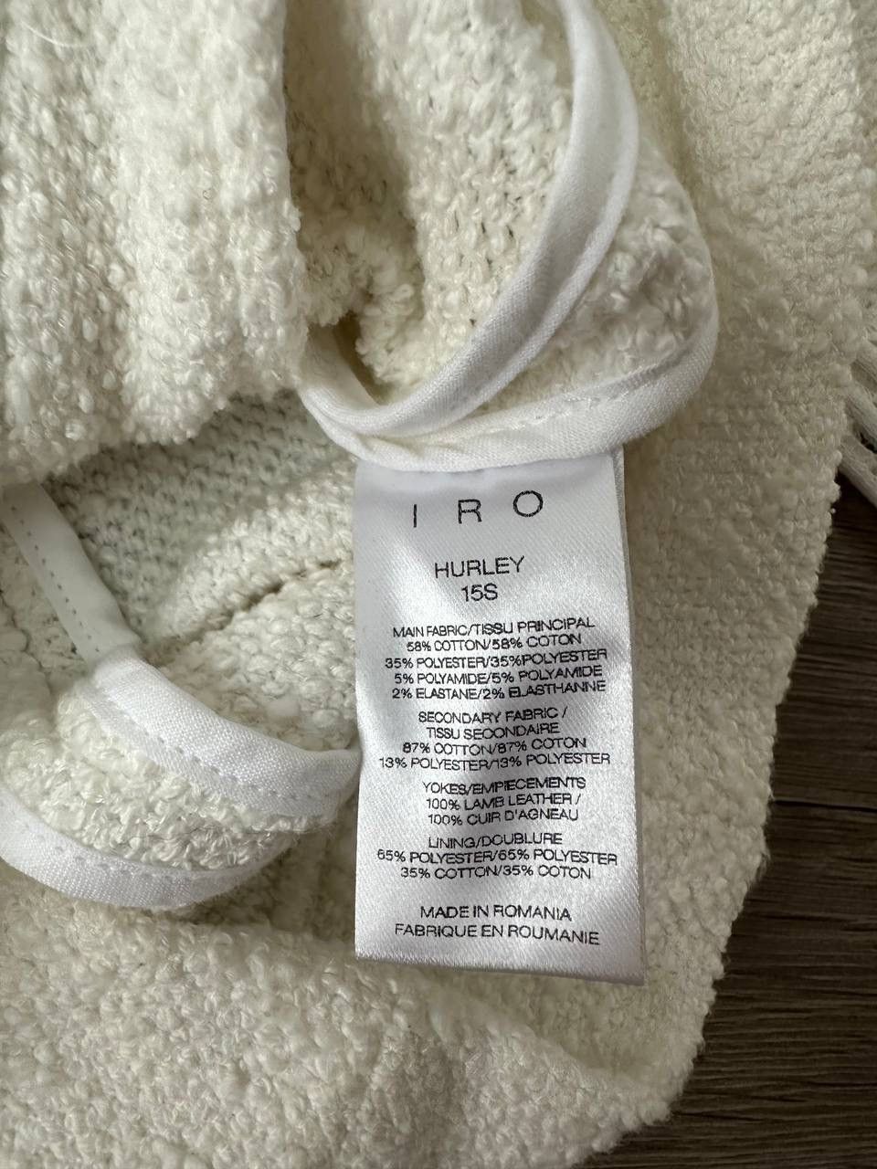 Iro × Vintage Vintage IRO White Japanese Jacket Size US S / EU 44-46 / 1 - 9 Thumbnail
