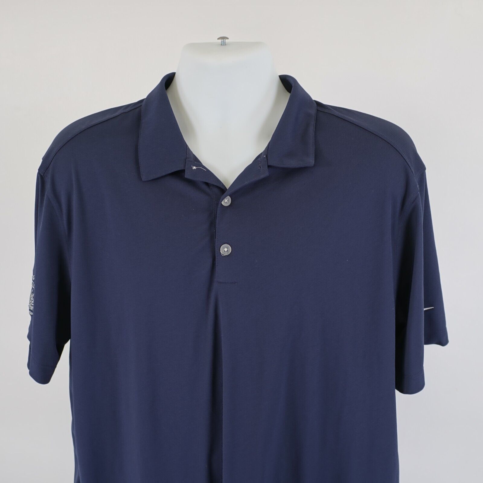 Nike Nike Golf Dri-Fit Blue XL Collared Polo Shirt Emroidered Arm Size US XL / EU 56 / 4 - 1 Thumbnail