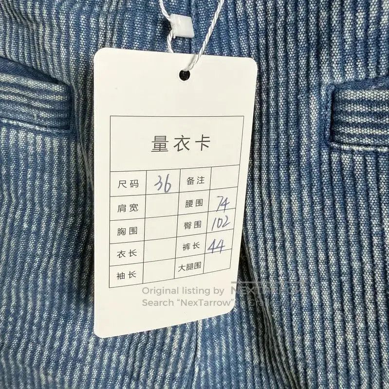 Louis Vuitton Louis Vuitton Blue Cotton Women's Shorts . Size 23" - 9 Thumbnail