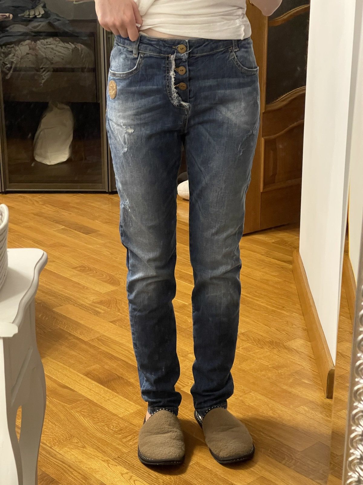 Sisley Sisley girl’s jeans Size 27" / US 4 / IT 40 - 3 Thumbnail